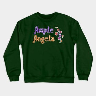 Orange angel bubbles Crewneck Sweatshirt